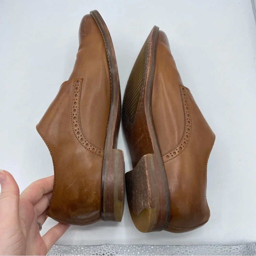 Cole Haan Men's Williams II‎ Monk Strap Brown leather size 9 wide